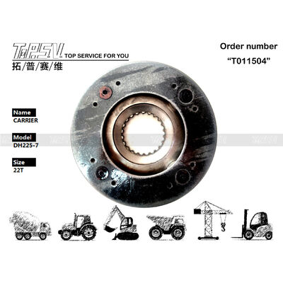 100502-00001 검은색 DH225-7 발굴기 스윙 1단계 운반기 잇기 쇄 설치 가용 중장기 용품 내구성 및 오래 지속
