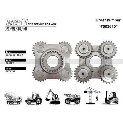 SK07N2 발굴기 스윙 1 스테이지 캐리어 ASSY 스윙 드라이브를 위한 발굴기 부품
