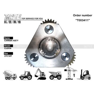 CLG936 발굴기 스윙 1 단계 수송기 ASSY 스윙 드라이브를 위한 발굴기 부품