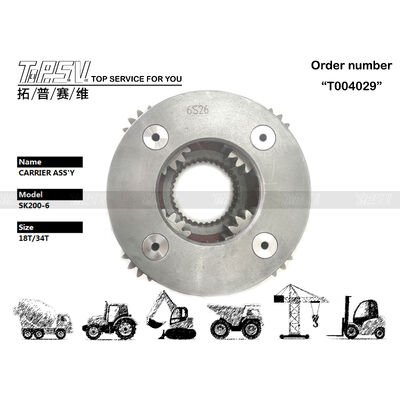 SK200-5 굴삭기 선회 2단 캐리어 ASSY 부품, 선회 드라이브 굴삭기 예비 부품