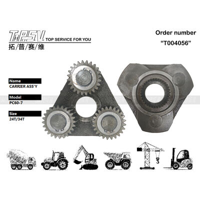 PC60-7 굴삭기 선회 2단 캐리어 ASSY 부품 (선회 드라이브 굴삭기 예비 부품)