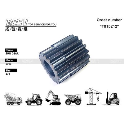 여행 드라이브 굴착기 예비 품목을 위한 E303 굴착기 여행 2 단계 태양 장치 부속