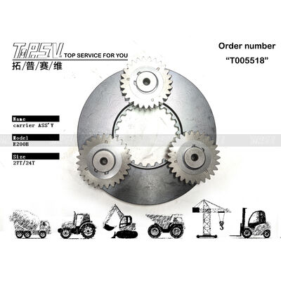 여행 드라이브 굴착기 예비 품목을 위한 E200B 굴착기 여행 1 단계 운반대 아시리아 부속