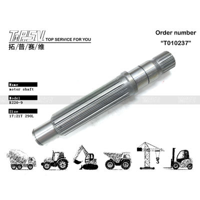 Good price 39Q6-41180 R220-9 발굴기 기계용 정밀 수압 이동 모터 샤프트 온라인으로