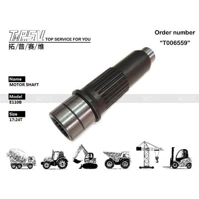 Good price 107-6556 여행 수압 모터 샤프트 발굴기 E315 열처리 온라인으로