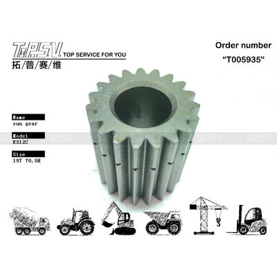 Good price 165-5867 고 내구성 E312C 발굴기 여행 2 단계 태양 기어 보기 이미지 온라인으로