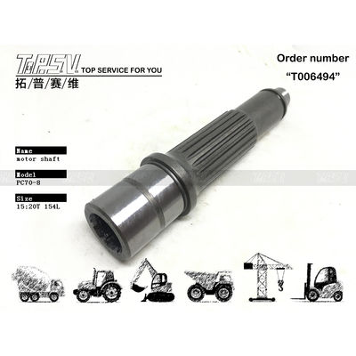 Good price TZ110D2002-00 높은 내구성 PC70-8 발굴기 여행 기계 정비소 건설용 모터 샤프트 부품 온라인으로