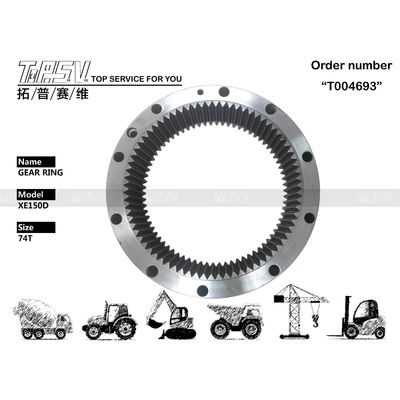 Good price SY135C XE150D 발굴기 스윙 기어 링 박스 무거운 기계에 대한 높은 내구성 온라인으로