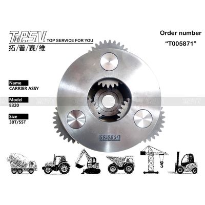 Good price 중량 작업 E320 발굴기 여행 2 단계 운반 ASSY 행성 적도 온라인으로