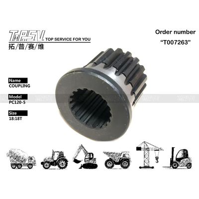 Good price 203-01-41130 PC120-5 굴삭기 유압 펌프 샤프트 부품 (기어 오일 및 운송 포장용) 온라인으로