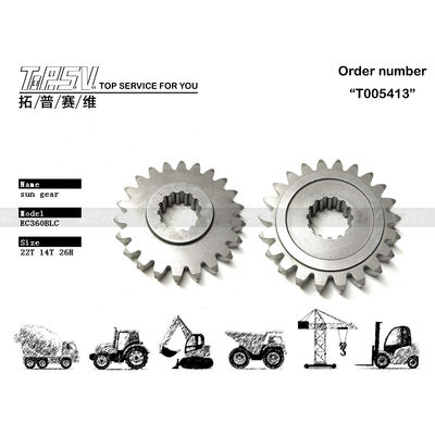 Good price VOE14515056 블랙 EC360D 굴삭기 이동 1단 선기어 유성 감속기 (굴삭기 변속 시스템용) 온라인으로