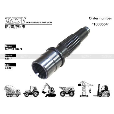 Good price K9005752A K9005752B XKAY-00565 R60-7 굴삭기 주행 모터 샤프트 변속 시스템 굴삭기 유압 모터 샤프트 포장 크기는 포장 유형에 따라 다름 온라인으로