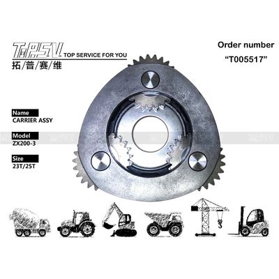 Good price ZX200-3 굴삭기 이동 1단 캐리어 ASSY 장치 유압 모터 구동으로 건설 생산성 향상 온라인으로