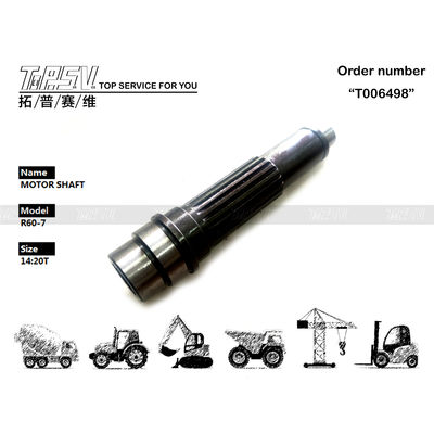 Good price 고내구성과 내마모성을 갖춘 유압 모터 구동 R60-7 굴삭기 주행 모터 샤프트 온라인으로