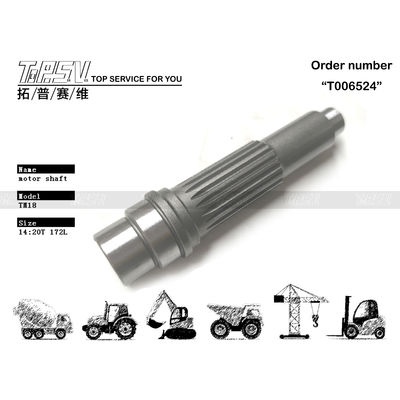 Good price 유압 펌프 TM18 굴삭기 트래블 모터 샤프트의 간편한 운송을 위한 편리한 봉인된 백 포장 온라인으로