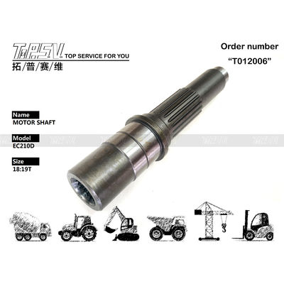 Good price 제조된 EC210D 발굴기 여행 모터 샤프트 펌프 부품 온라인으로