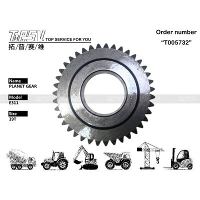 6I-6513 맞춤형 E311 굴삭기 주행 감속기 1단 유성 기어 부품 (열처리 및 유성 기어 설계 포함)