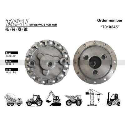 Good price 1016275 강철 EX60-2 굴삭기 주행 2단 & 커버 유성 캐리어, 기계 수리점, 굴삭기 부품 제공 장비 서비스와 호환 온라인으로