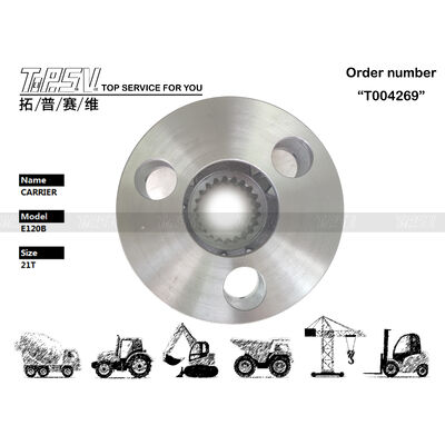 124-7901 E120B 굴삭기 선회 2단 유성 캐리어 정밀 기어 시스템은 부드러운 토크 전달과 장비 효율성 향상을 보장합니다.