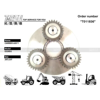 Good price E320D2 굴삭기 스윙 1단 캐리어 ASSY 부품 스윙 드라이브 굴삭기 예비 부품 온라인으로