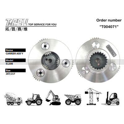 Good price 086-0799 E120B 굴삭기 선회 2단 캐리어 ASSY 선회 드라이브 굴삭기 예비 부품용 부품 온라인으로