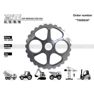 여행 드라이브 굴착기 예비 품목을 위한 198-5010 E305.5 굴착기 여행 RV 기어 부품
