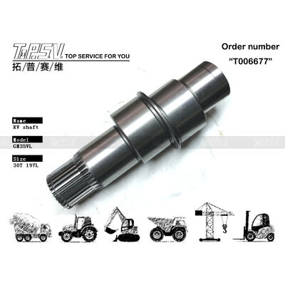 Good price 여행 드라이브 굴착기 예비 품목을 위한 131134A GM35VL 굴착기 여행 RV 샤프트 부품 온라인으로