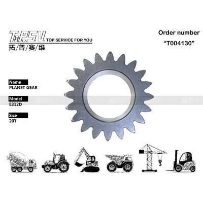 Good price 191-2608 낮은 소음 E312C 발굴기 스윙 2 단계 행성 기어 크롤러 발굴기 고객 요구 사항 온라인으로