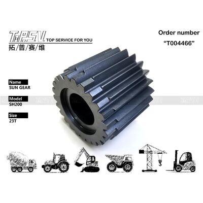 KRC0148 고정밀 SH200 굴삭기 스윙 2단 선기어 (굴삭기 기계 수리용)