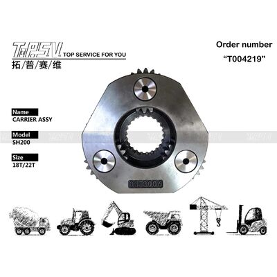 Good price 그네 드라이브 굴착기 예비 품목을 위한 SH200 굴착기 그네 2 단계 운반대 ASSY 부속 온라인으로